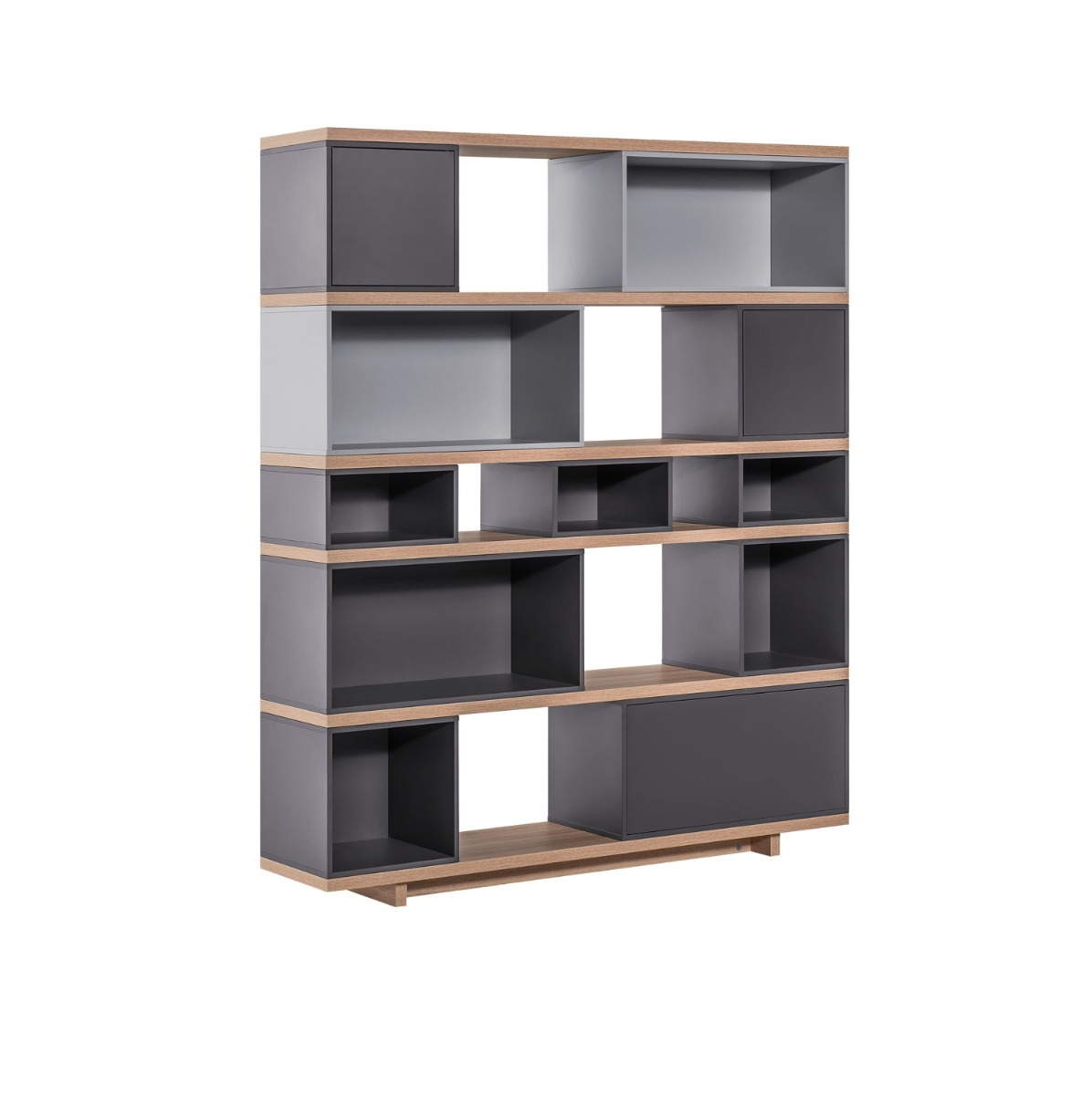 balance_regal_szeroki_ciemny_0471 Tume riiul Balance - Pilt 1