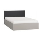 Voodi 140*200cm Simple-Hall-Must-Ei soovi jalgu