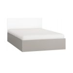 Voodi 140*200cm Simple-Hall-Valge-Ei soovi jalgu