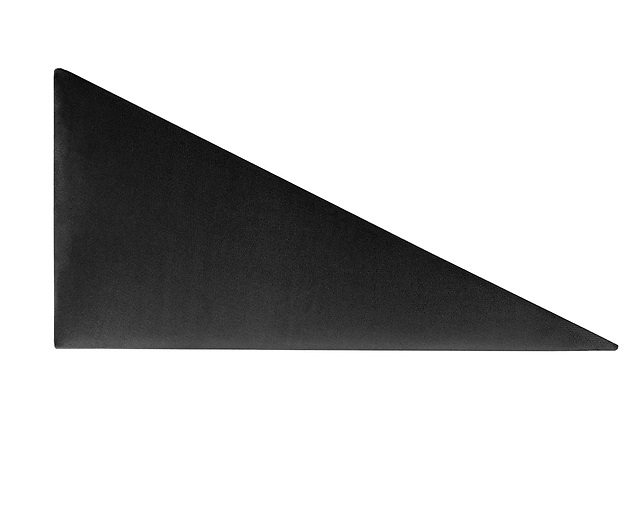 paneel001_1 Seinapaneel kolmnurk 30x15 must - Pilt 1