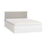 Voodi 140*200cm Simple-Valge-Hall-Ei soovi jalgu