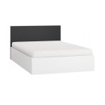 Voodi 160*200cm Simple-Valge-Must-Ei soovi jalgu